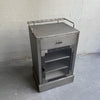 Industrial Brushed Steel Nurse Station Medicine Cabinet