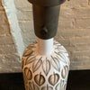 Mid-Century Modern Hand Painted Art Pottery Table Lamp