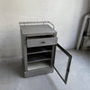 Industrial Brushed Steel Nurse Station Medicine Cabinet