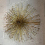 Brass Pom Pom Wall Sculpture By Curtis Jere
