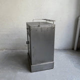 Industrial Brushed Steel Nurse Station Medicine Cabinet