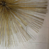 Brass Pom Pom Wall Sculpture By Curtis Jere
