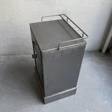 Industrial Brushed Steel Nurse Station Medicine Cabinet