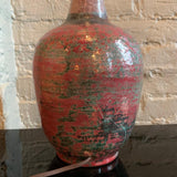 Mid-Century Modern Studio Art Pottery Table Lamp By Gustav Sporri, Switzerland