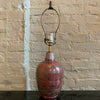 Mid-Century Modern Studio Art Pottery Table Lamp By Gustav Sporri, Switzerland