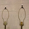 Pair of Midcentury Chinoiserie Yellow Ceramic Table Lamps