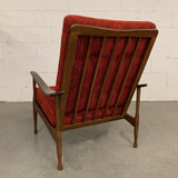 Danish Modern Maple Lounge Chair