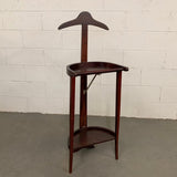 Mid Century Folding Maple Valet By Howe