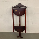 Mid Century Folding Maple Valet By Howe