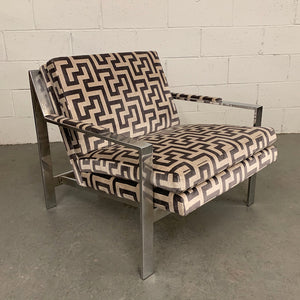 Cy Mann Chrome Lounge Chair