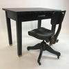 Oak Library Desk Set