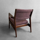 Mid Century Modern Upholstered Armchair By Jens Risom