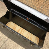 Brushed Steel Automobile Trunk