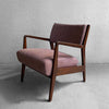 Mid Century Modern Upholstered Armchair By Jens Risom