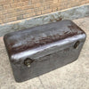 Brushed Steel Automobile Trunk