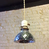 Light Blue Mercury Glass Pendants