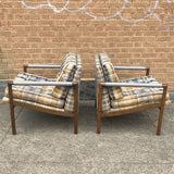Harvey Probber Style Lounge Chairs