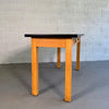 Industrial Midcentury Maple Laboratory Console Work Table