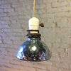 Light Blue Mercury Glass Pendants