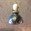 Light Blue Mercury Glass Pendants