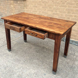 Oak Library Desk