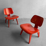 Molded Ply LCW Lounge Chairs By Charles And Ray Eames