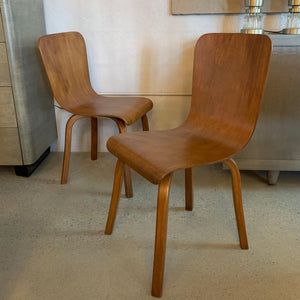 Pair Of Mid Century Modern Bentwood Side Chairs