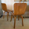Pair Of Mid Century Modern Bentwood Side Chairs