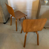 Pair Of Mid Century Modern Bentwood Side Chairs