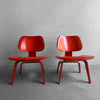 Molded Ply LCW Lounge Chairs By Charles And Ray Eames