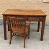Early 20th Century Industrial Oak Engineer's Desk