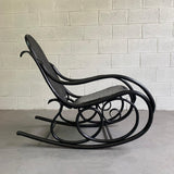 Early 20th Century Thonet Bentwood Rocking Chair