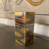 Brushed Metallic Ceramic Vase By Bitossi
