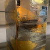 Brushed Metallic Ceramic Vase By Bitossi