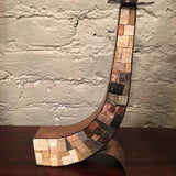 Mosaic Copper Candle Holders