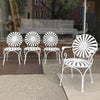 Francois Carré Sunburst Patio Chairs
