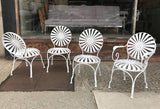Francois Carré Sunburst Patio Chairs