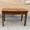 Early 20th Century Industrial Oak Engineer's Desk