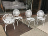 Francois Carré Sunburst Patio Chairs