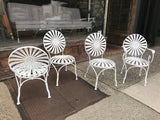 Francois Carré Sunburst Patio Chairs