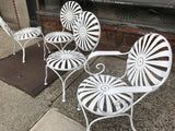 Francois Carré Sunburst Patio Chairs