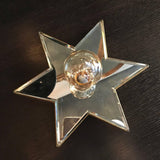Mirrored Star Wall Sconce
