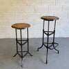 Early 20th Century Industrial Drafting Stool