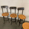 Industrial Oak Shop Chairs