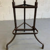 Early 20th Century Industrial Drafting Stool With Footrest
