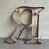 Large Industrial Times Roman Marquee Letter R