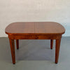 Biedermeier Satinwood Expanding Dining Table by Ruscheweyh Tisch