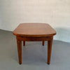 Biedermeier Satinwood Expanding Dining Table by Ruscheweyh Tisch