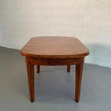 Biedermeier Satinwood Expanding Dining Table by Ruscheweyh Tisch