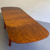 Biedermeier Satinwood Expanding Dining Table by Ruscheweyh Tisch